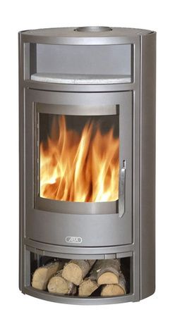 Печь-камин ABX Polar 6, серая сталь в Анапе